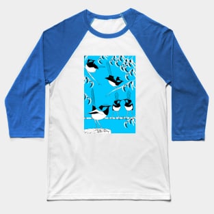 Superb Blue-wren Baseball T-Shirt